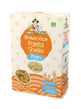 Uncle Mark,Organic Sprouted Brown Rice Puffs (Original Plain)
